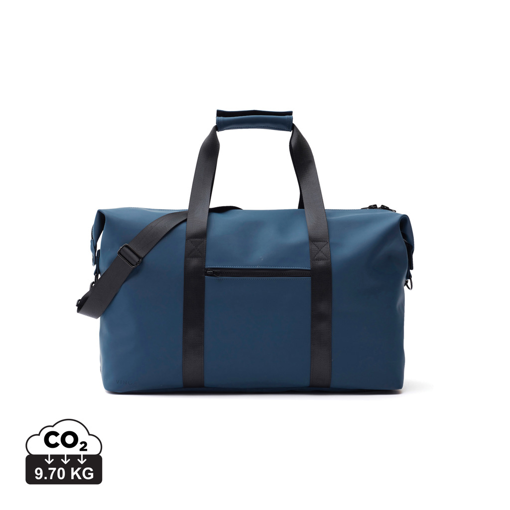 Sac weekend personnalisé Baltimore VINGA Bleu marine